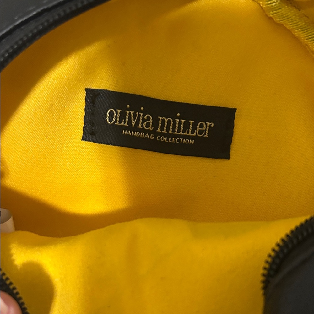 Olivia Miller Yellow Emoji Crossbody Bag - Picture 6 of 8